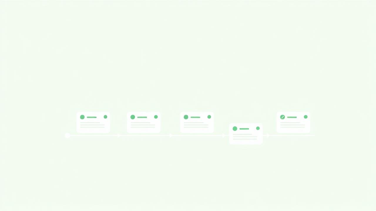 A clean sales pipeline with leads moving across stages