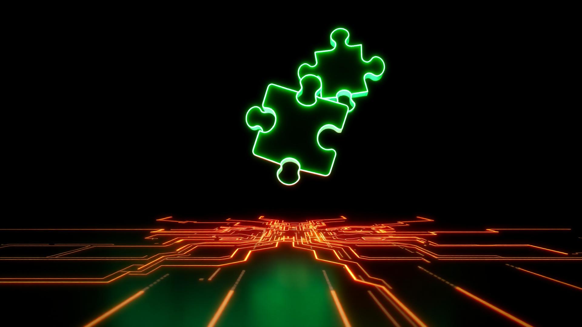 A hawker stall as a structured, connected process